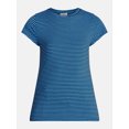 thumbnail image 5 of Scenario Women's and Women's Plus Tee with Short Cap Sleeves, Sizes XS-4X, 5 of 5