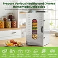 thumbnail image 6 of Commercial Food Dehydrator Machine, 1500W Jerky Dehydrators with 20 Stainless Steel Large Trays, 194°F Temperature Control & 24H Timer Food Dryer for Fruit Meat Herb Dog Treats, 6 of 8