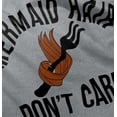 thumbnail image 4 of Mermaid Hair Don't Care Beach Lover Youth T Shirt Tee Girls Infant Toddler Brisco Brands 2T, 4 of 5