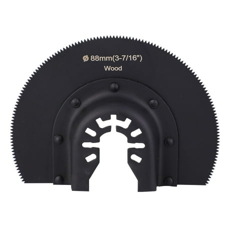 

Rawiri Oscillating Saw Blade Manganese Steel Multiple Function 61~64HRC Semi-Circular Saw Blade (88mm)