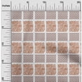 thumbnail image 1 of oneOone Tissu Polyester Lycra Orange Ethnique Bloc Matériel de Robe Tissu Imprimé Tissu au Mètre 56 Pouces de Large, 1 of 1