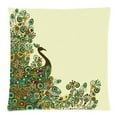 thumbnail image 1 of RYLABLUE Beautiful Peacock with Fully Fanned Tail Zippered Throw Pillow Cover Cushion Case 20x20 inches Two Sides Printing, 1 of 1