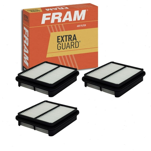 3 pc FRAM CA8069 Extra Guard Air Filters for 33-2140-1 A904C AF1682 M47494 XL3Z-9601-AA Intake Inlet Manifold Fuel Delivery Filters