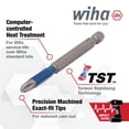 thumbnail image 2 of Wiha Terminatorblue Impact Bit Phillips #2 3.5In 2Pk, 2 of 7