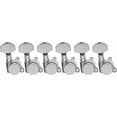 thumbnail image 1 of Woeilo Pro 6 inline Locking String Tuning Pegs Set for Fender Stratoer Teleer Electric Guitar,, 1 of 5