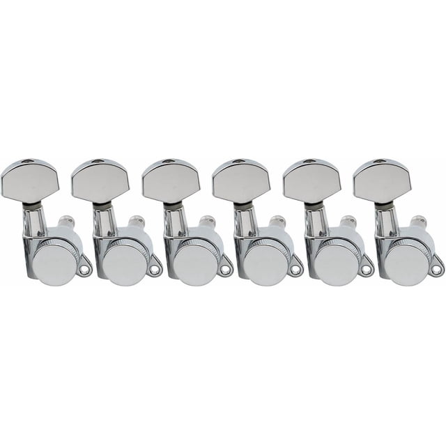 Woeilo Pro 6 inline Locking String Tuning Pegs Set for Fender Stratoer Teleer Electric Guitar,