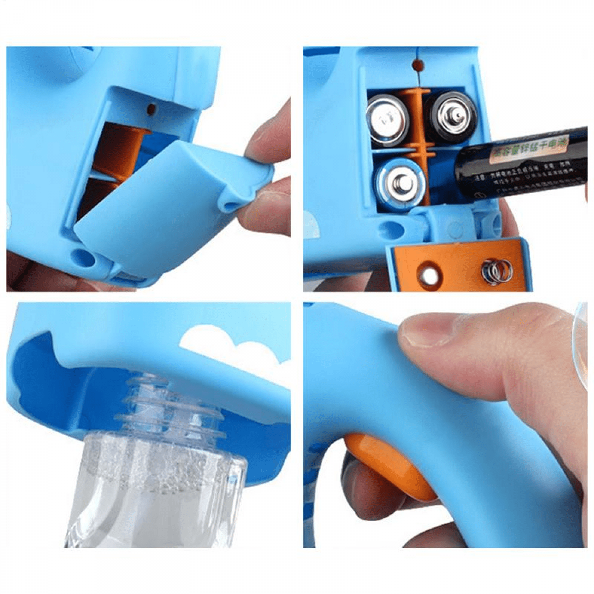 Elephant Bubbles Machine for Kids, Electric Bubble Blower Maker for Boys Girls Christmas Birthday Gifts(Blue)