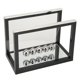 thumbnail image 5 of Bola de péndulo con diseño elegante y estilo espejo, bola oscilante negra, juguete de descompresión para decoración de escritorio, regalo, 5 of 14