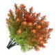 thumbnail image 4 of Planta roja y verde hojas artificiales follaje decoración falsa adorno de imitación interior al aire libre mesa hogar 4 piezas Scienceny HA9025-00B, 4 of 6