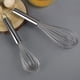 thumbnail image 4 of Juego de 4 batidores de cocina de acero inoxidable, batidor de globo, utensilios de cocina para mezclar, 20cm + 20cm + 25cm + 30cm Zhivalor  YQ-1135, 4 of 7