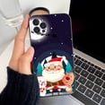 thumbnail image 3 of Funda de teléfono de Año Nuevo de dibujos animados de Navidad para iPhone 15 14 11 12 13 Mini Pro XS Max Cover 6 7 8 Plus X XR SE 2020 Funda Shell, 3 of 5