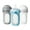 Marble, variant on Boon NURSH Reusable Silicone Pouch Baby Bottles – Stage 2 Medium Flow – 8oz – Marble (3pk)