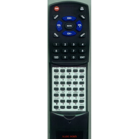 Replacement Remote for EMERSON NB171UD, NB121UD, RTNB121UD, NB171, NB121, EWR20V5, EWR20VR5, CWR20V5