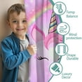 thumbnail image 3 of Blackout Kids Curtains,Rainbow Unicorn Pattern Childrens Insulated Curtains Set Of 2,Bedroom Essentials,Toddler Room Decor 42"x84", 3 of 5