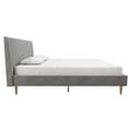 Mr. Kate Daphne Upholstered Bed with Headboard and Modern Platform