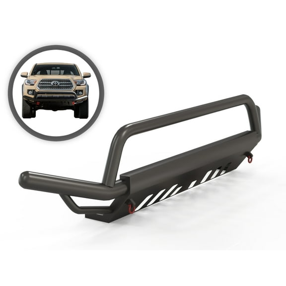 Vanguard VGUBG-1784BK-LED Black Powdercoat Endurance Runner 2.5in Cube LED Kit | Compatible with 05-22 Toyota Tacoma Excludes TRD Models