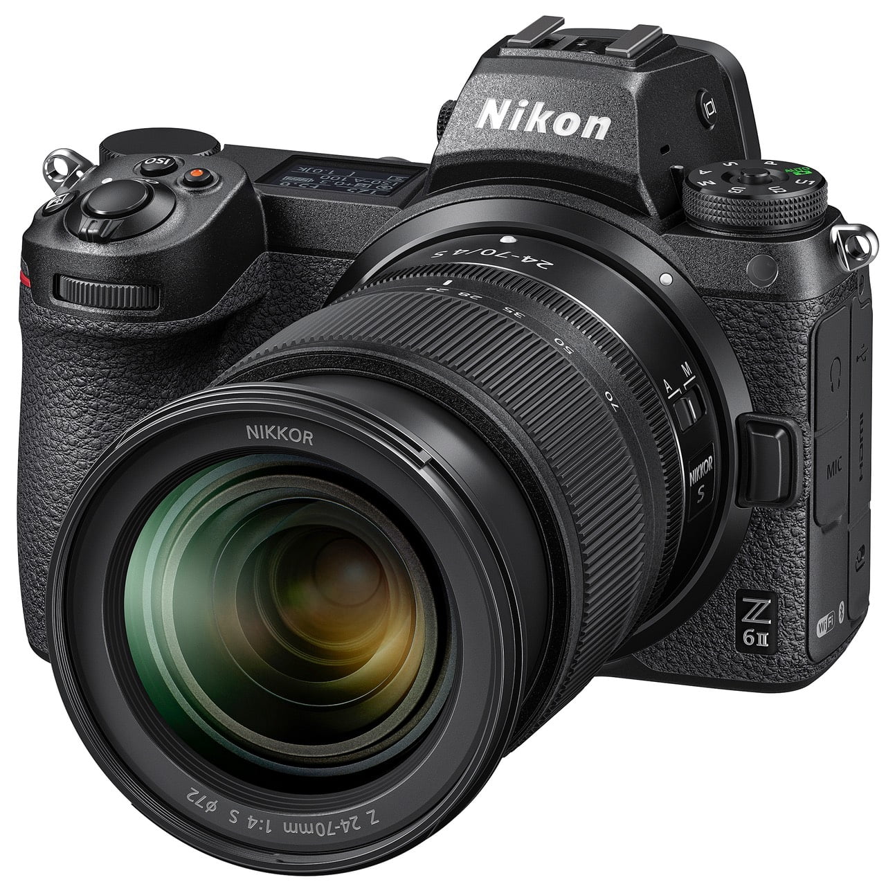 Professional Nikon Z6 II Mirrorless Camera with NIKKOR Z 24-70mm f