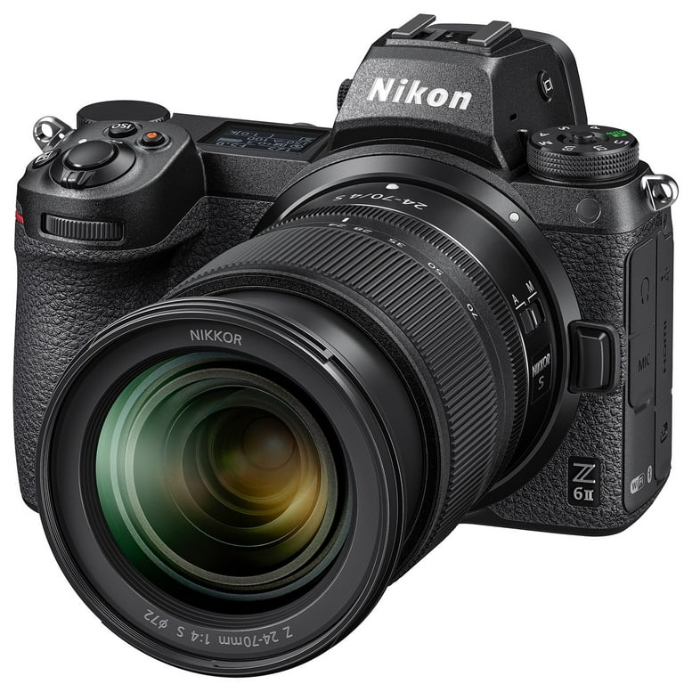 Professional Nikon Z6 II Mirrorless Camera with NIKKOR Z 24-70mm f