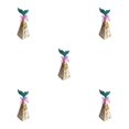 thumbnail image 3 of Naiovety 20 bolsas de polvo brillante de doble cara sin derramar polvo, decoraciones elegantes para de postres, envío plano, sirena dorada Type2 NO2, 3 of 6