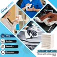 thumbnail image 4 of Cleaning Solutions 79142 - Juego de 150 pa&ntilde;os de algod&oacute;n de 35,5 x 30,5 cm, Reutilizables, Ideales para la Limpieza, autom&aacute;ticos y dom&eacute;sticos (B SIMPLI-MAGIC NA, 4 of 7