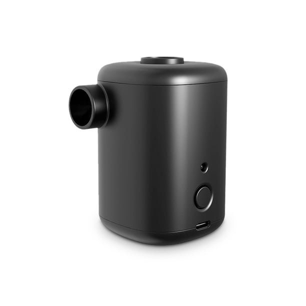 Mini inflador eléctrico 3000mAh batería recargable Camping Mat bomba de aire 2200pa IPX4 impermeable inflable almohada Deflector negro Sweethay OD002142-01B