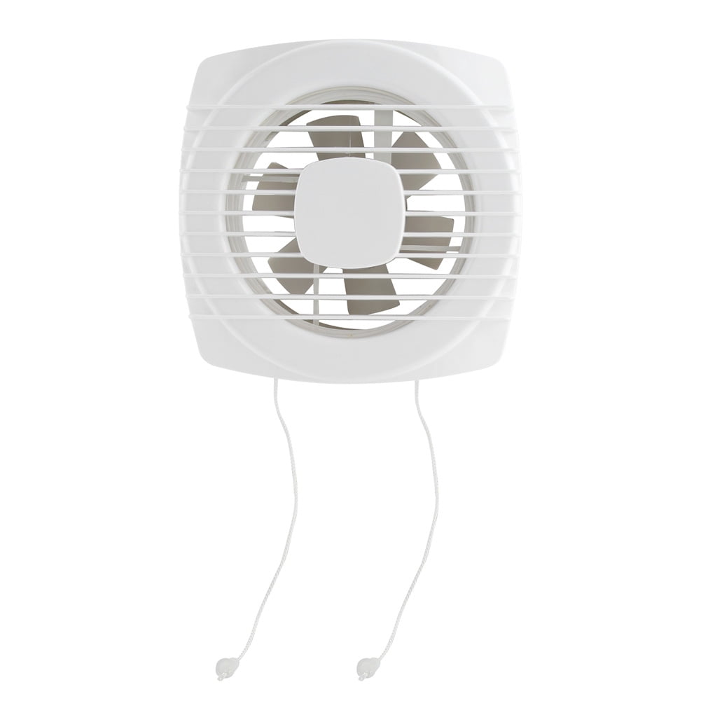 Abastado 15W 220V Home Bathroom Kitchen Window Wall Mount Air Vent Ventilation Exhaust Fan