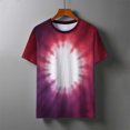 thumbnail image 5 of JTZGDY Womens Sublimation T Shirts Plus Size Tie Dye Bleached Tees Tops Short Sleeve Vintage Crew Neck Tshirts Funny Cute DIY Clothes Multicolor#29 XXXL, 5 of 10