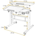 thumbnail image 3 of SogesPower Multifunctional Height Adjustable Computer&Writing Desk, 3 of 5