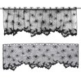 thumbnail image 4 of 1pcs Window Curtains Creative Lace Spider Web Decorative Door Curtain Fireplace Cloth Lampshade for Halloween, 4 of 6