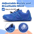 thumbnail image 5 of Stepedia Boys Barefoot Shoes Quick-Dry Wide Toe Box Non-Slip Water Shoes Beach Hiking Swimming Shoes for Kids, Blue, 5 of 8