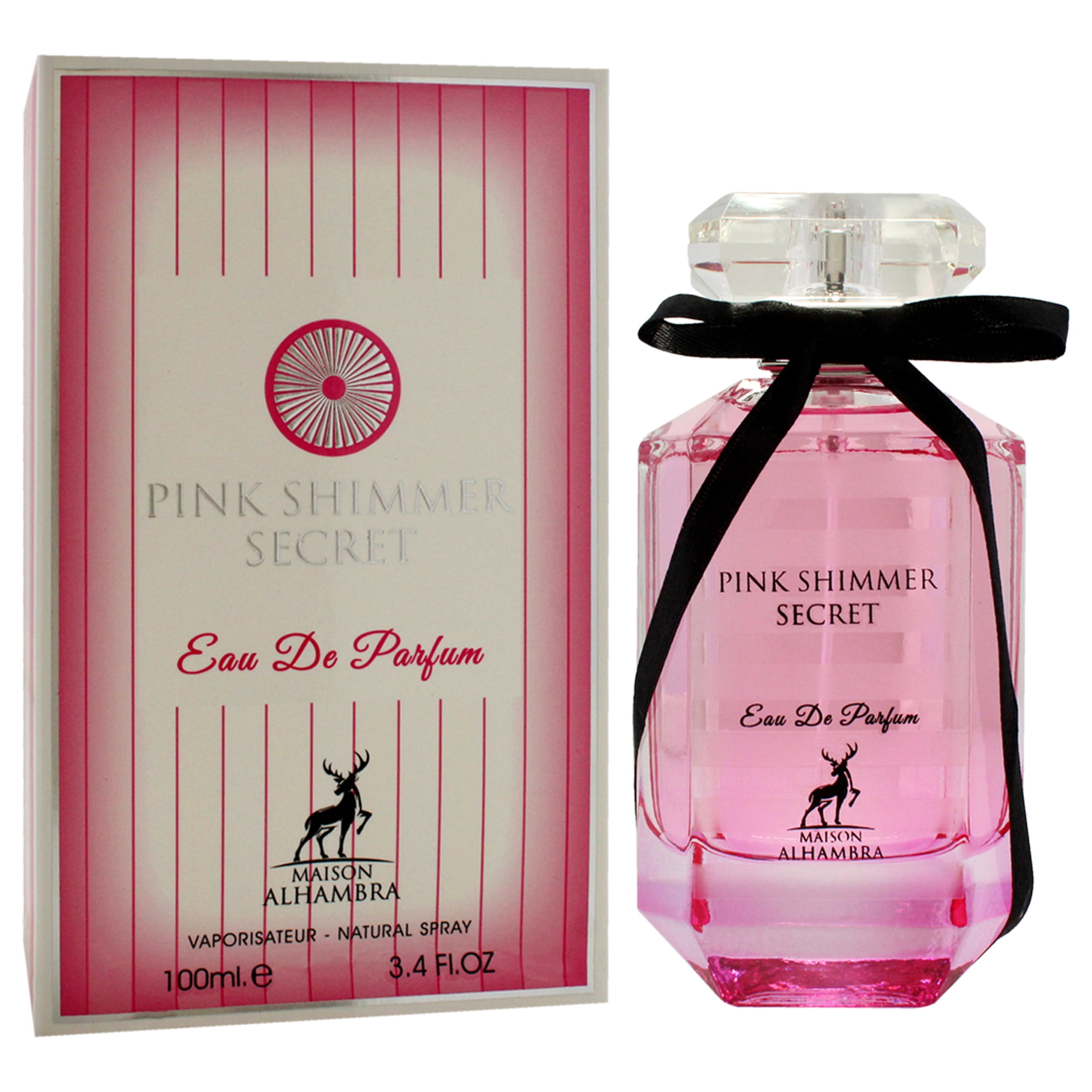 Maison Alhambra, Pink Shimmer Secret, 3.4 oz EDP Spray - Walmart.com