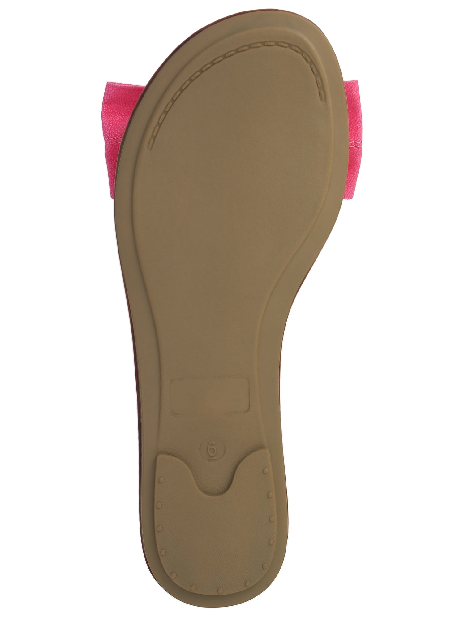 MIA TOO Women's Blonddie Flat Bow Slide Sandal