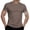 hgg365-Coffee, variant on Mens Compression Shirts Short Sleeve Athletic Workout T-Shirt Running Tops Cool Dry Active Gym Undershirt