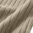 thumbnail image 6 of yillto Plus Size Womens Sweaters Long Sleeve Ribbed Knit Lightweight Ruffle Hem Fashion Tunics Tops, 6 of 7
