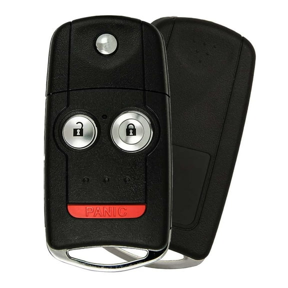 AKS KEYS New Replacement Flip Key Fob for Acura MDX RDX 2007 - 2013 3B FCC# N5F0602A1A