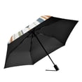 thumbnail image 2 of FORMRS Travel Umbrella Folding Auto Open Close Windproof Rain UV Protection, Nautical Pattern, 2 of 8