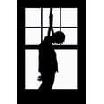 thumbnail image 2 of Window Scary Silhouette Adult Decoration Hung Body, 2 of 2