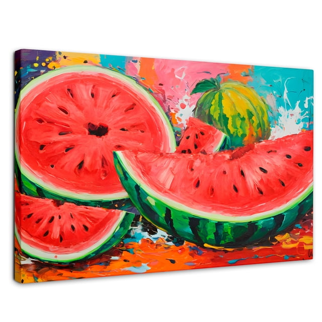 Cuadro Decorativo Canvas Canvas Revolution Sandía Armonía 90x60