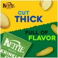thumbnail image 3 of Kettle Brand Potato Chips, Krinkle Cut, Dill Pickle Kettle Chips, 7.5 oz, 3 of 6