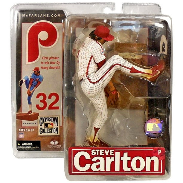 McFarlane MLB Cooperstown Collection Series 4 Steve Carlton Action Figure [Pinstripes]
