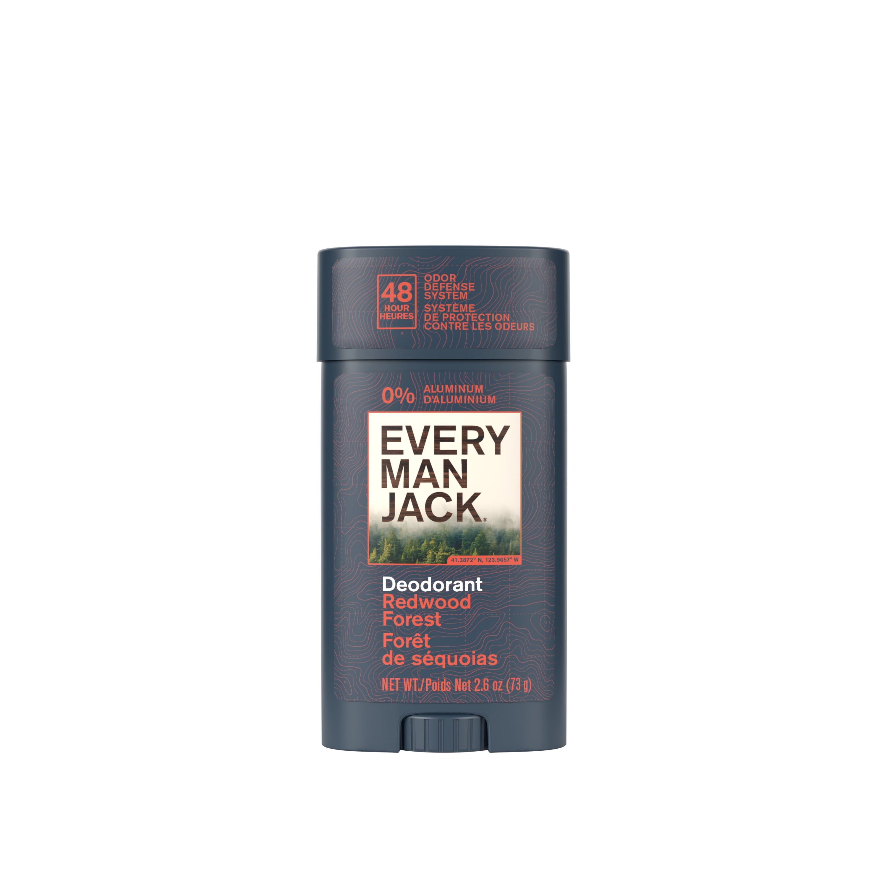 Every Man Jack Déodorant, Forést de séquoias 74g/2.6oz.