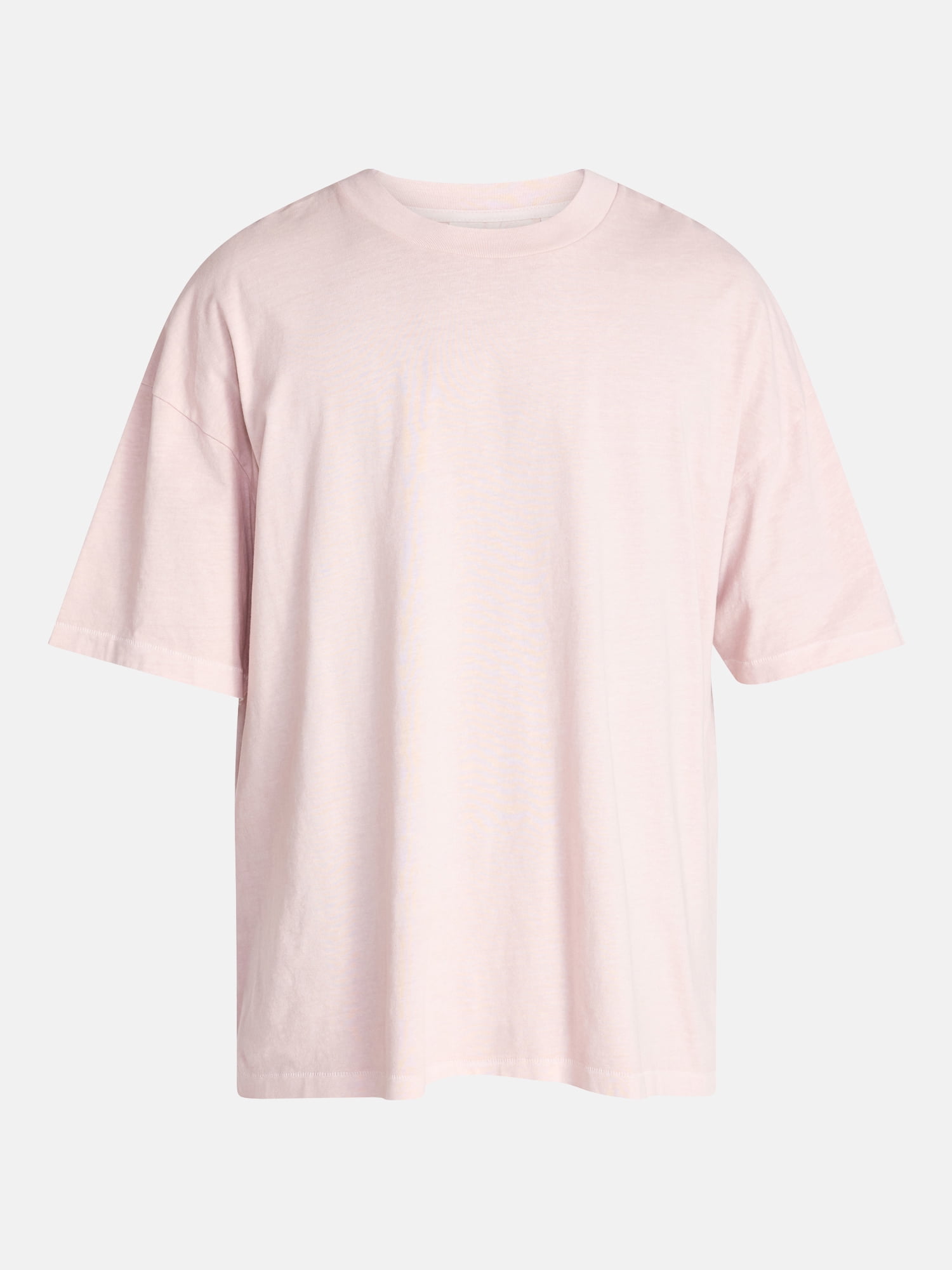 No Boundaries Men's Oversized Boxy Tee with Short Sleeves, XS-4XLT