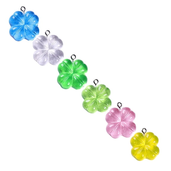 1/6/12PCS St. Patrick's Day Mini Resin Ornament Set, St. Patrick's Day Hanging Bauble Pendant Decoration for Keyring Tree Shelf Home Decor Irish Festival