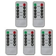 thumbnail image 1 of 5PCS Electric LED Candles Remote Control Timer LED Tealight Pillar Taper Candle, 1 of 5
