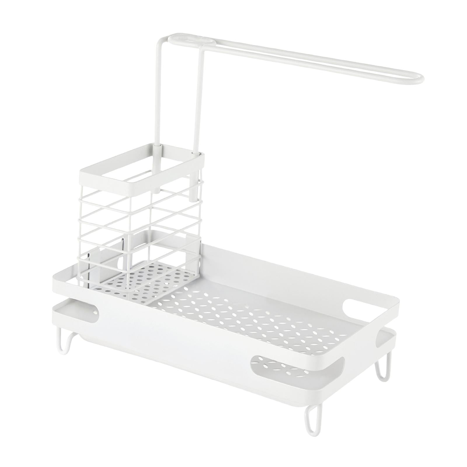 Kitchen Sink Organizer, Sink Sponge Holder, Dish Brush Holder Sink