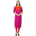 thumbnail image 2 of Phagun Tunique pour Femmes en Coton Kurti Indienne de Designer Kurta Droite, 2 of 7