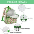 thumbnail image 4 of Student Backpack with beach watermelon lovers Print cute tropical summer fruit pattern for Students Lightweight Durable Bookbag with aesthetic refresh party style, 4 of 6
