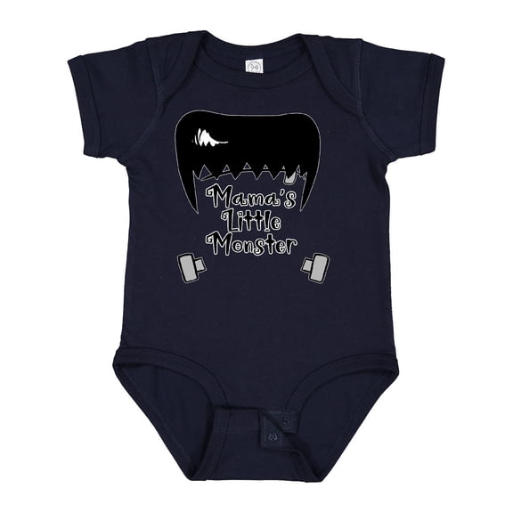 Inktastic Halloween Mama's Little Monster Frankenstein Boys or Girls Baby Bodysuit