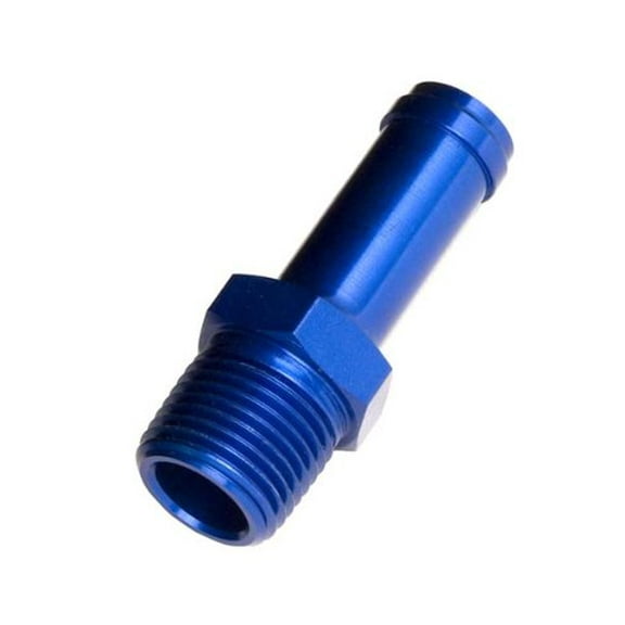 Red Horse Performance 840-12-12-1 RHP840-12-12-1 -12 (3/4") OD HOSE NIPPLE TO -12 (3/4") NPT MALE - STRAIGHT - BLUE