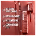 thumbnail image 5 of Maybelline New York Super Stay Vinyl Ink Longwear No-Budge Liquid Lipcolor, Highly Pigmented Color and Instant Shine, captivated ,4.2 ml, 5 of 5